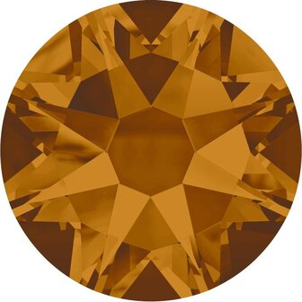 Swarovski hotfix steentjes kleur Crystal Copper (001COP) SS20