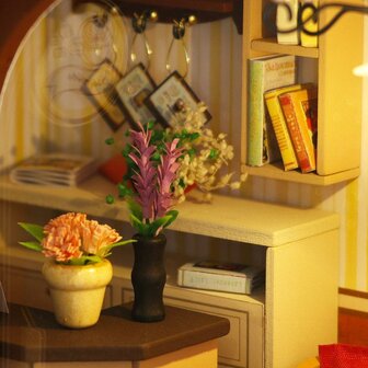 Mini Dollhouse - Coffee Shop - Dense Feeling Moment toonbank