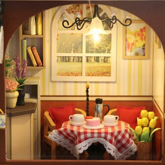 Mini Dollhouse - Coffee Shop - Dense Feeling Moment zithoekje
