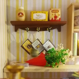 Mini Dollhouse - Coffee Shop - Dense Feeling Moment wandrekje