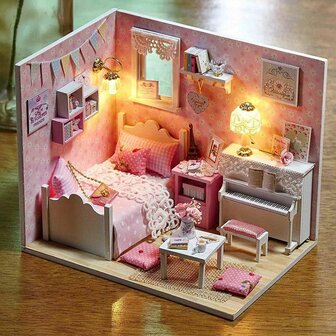 Mini Dollhouse - 1 kamer - Sunshine Princess