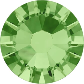 Swarovski non-hotfix steentjes kleur Peridot (214) SS34