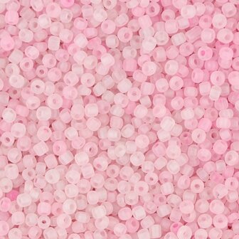 Rocailles kralen (2 mm) Baby roze ROC2006 zonder logo
