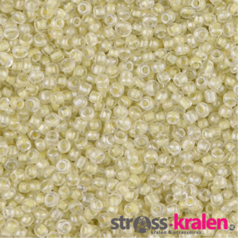 Rocailles kralen (2 mm) zacht beige