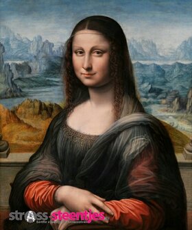 Diamond Painting pakket - Mona Lisa 50X60 cm (full) 