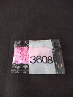 Diamond Painting - Losse vierkante steentjes kleurcode 3608