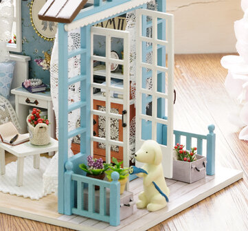 Mini Dollhouse - Boshuisje - Forest Times ingang