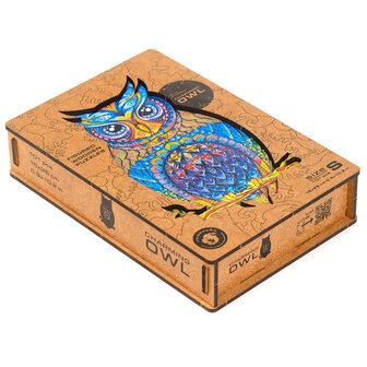 Puzzel Charming Owl / Charmante Uil Small verpakking