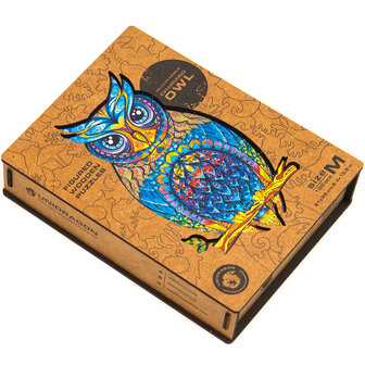Puzzel Charming Owl / Charmante Uil Medium verpakking