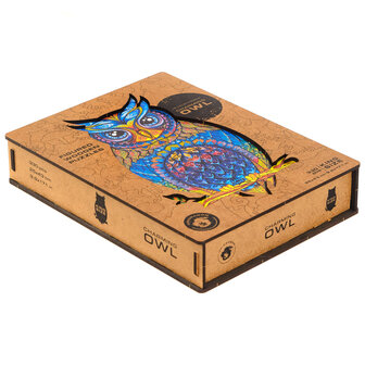 Puzzel Charming Owl / Charmante Uil King Size verpakking