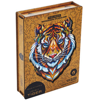Puzzel Lovely Tiger / Mooie Tijger King Size met verpakkingsdoos