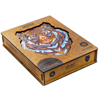 Puzzel Lovely Tiger / Mooie Tijger King Size verpakking