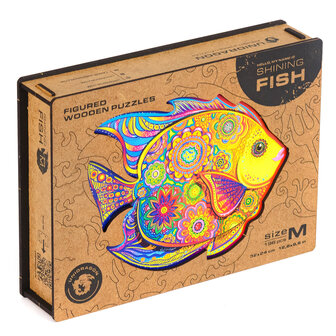 Puzzel Shining Fish / Glanzende Vis Medium met verpakkingsdoos