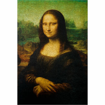 Puzzel Ritratto Di Mona Lisa del Giocondo / Portret van Mona Lisa del Giocondo Onze Size gehele foto