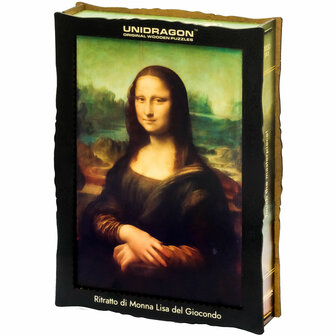 Puzzel Ritratto Di Mona Lisa del Giocondo / Portret van Mona Lisa del Giocondo Onze Size met verpakkingsdoos