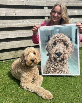 Diamond Painting pakket - Eigen foto 50x35 cm of 35x50 cm Yasmin