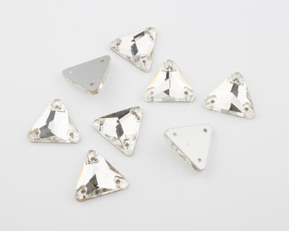 Naaistenen driehoek Kleur Crystal 12mm (9004)