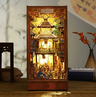 Book Nook - mini 3D wereld - Chinese Ancient Town voorkant