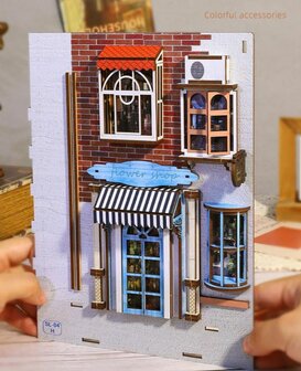 Book Nook - mini 3D wereld - Island Holiday details rechterkant
