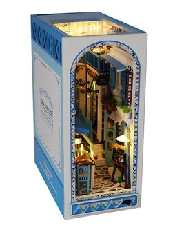 Book Nook - mini 3D wereld - Sea Breeze met witte achtergrond