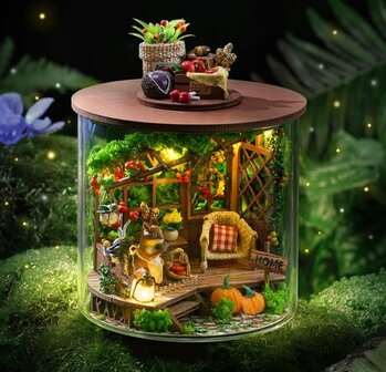 Dream Bottle Series - Abundant Moment - Mini Dollhouse met licht