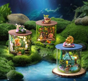 Dream Bottle Series - Fantasy Wonderland - Mini Dollhouse alle soorten