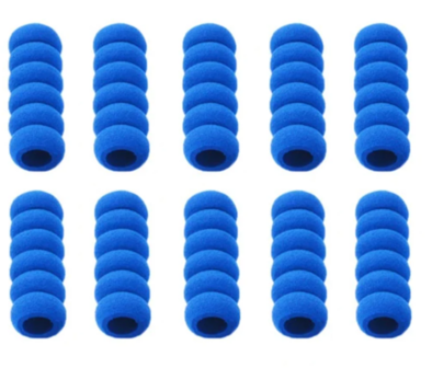 Diamond Painting  foam softgrip - blauw  (per 10 stuks)