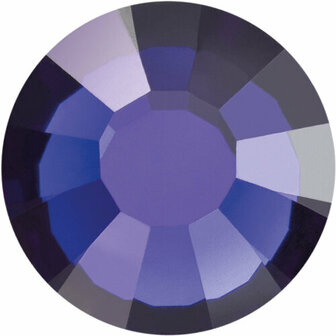 Dark Indigo DF 30280 (SS20) - Preciosa non-hotfix plakstenen Chaton Rose Maxima 