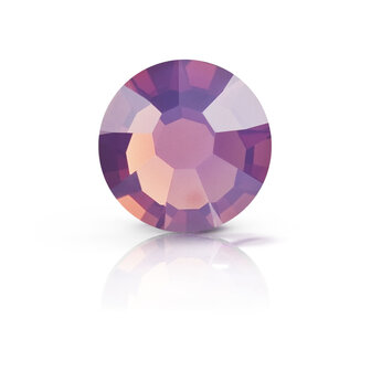 Amethyst Opal HF 21110 - Preciosa hotfix steentjes Chaton Rose Maxima SS6 vooraanzicht