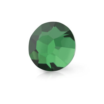 Green Tourmaline HF 50020 (SS6) - Preciosa hotfix steentjes Chaton Rose Maxima vooraanzicht