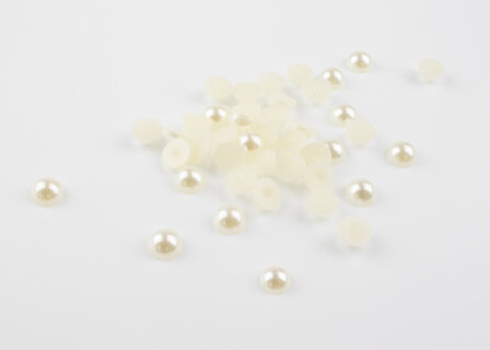 Non-Hotfix Parels Cr&egrave;me 8 mm (SS40) per 10 gram (ca. 70 stuks)