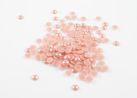 Hotfix Ceramic Parels Kleur Licht Roze 5 mm (SS20)  (ca. 180 stuks)