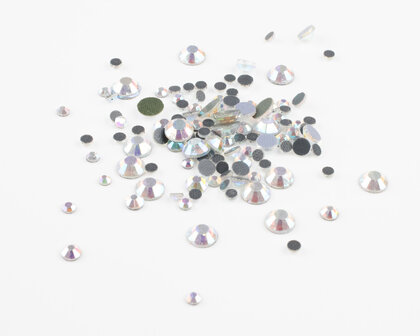 Crystal AB SS 48 Premium DMC kwaliteit Hotfix steentjes 