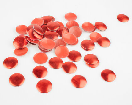 Hotfix Nailheads Kleur Rood rond 10 mm (ca. 60 stuks)