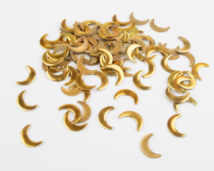 Hotfix Nailheads Kleur Goud halve maan (ca. 150 stuks)