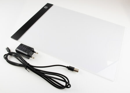 Diamond Painting Light Pad A4 formaat - Dimbaar (3 standen)