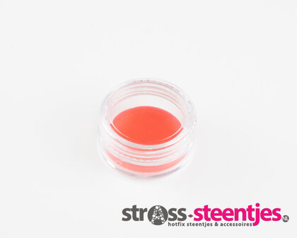 Diamond Painting wax in potje - roze met logo