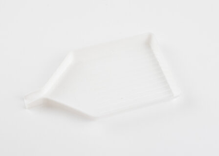 Wit Diamond Painting schudbakje met tuitje