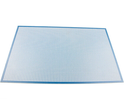 Hotfix patroonplaat SS10 blauw 19,5x30 cm