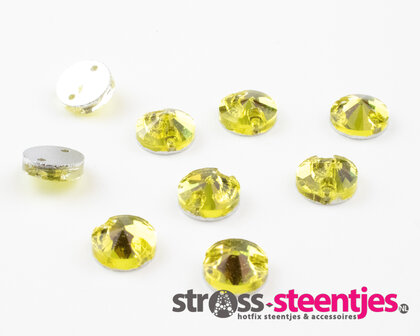 Naaistenen Rivoli Citrine (8mm) 