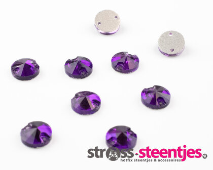 Naaistenen Rivoli Purple Velvet (8mm)