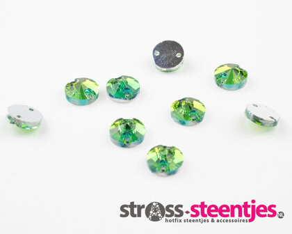 Naaistenen Rivoli Green Yellow (8mm)