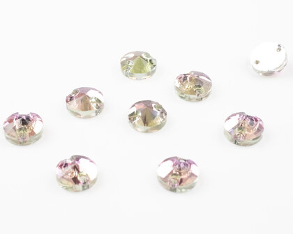 Naaistenen Rivoli Light Rose Volcanic (8mm) zonder logo