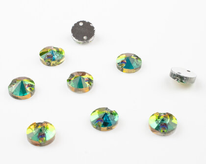 Naaistenen Rivoli Rainbow (8mm) zonder logo