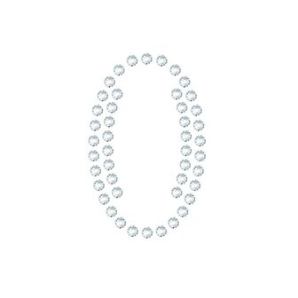 Cijfer 0 - Preciosa Transfer - Chaton Rose MAXIMA HF (ss6) Crystal