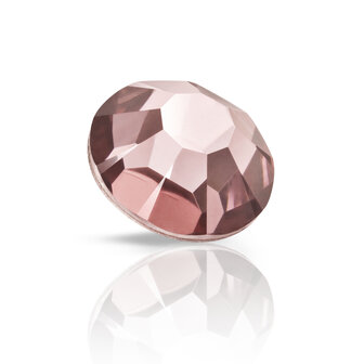 Crystal Antique Pink 205 AntP HF 00030 (SS30) - Preciosa hotfix steentjes Chaton Rose Maxima 
