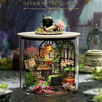 Dream Bottle Series - Magic Garden - Mini Dollhouse sfeerfoto