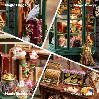Dream Bottle Series - Magic Shop - Mini Dollhouse details 2