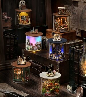 Dream Bottle Series - Magic Shop - Mini Dollhouse serie
