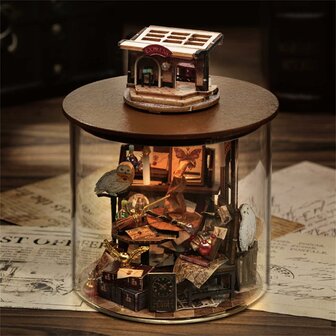 Dream Bottle Series - Magic Time - Mini Dollhouse met verlichting